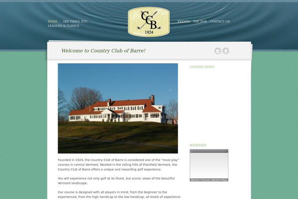ccofbarre.com site used Writertheme