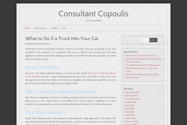 Quattro Child Theme theme site design template sample