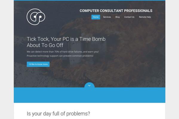 Sputnik theme site design template sample