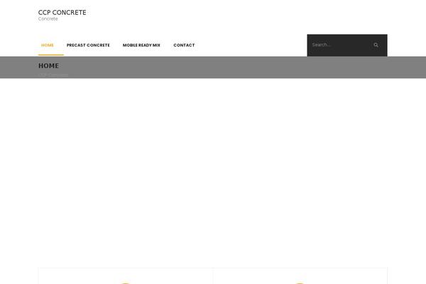 ccpconcrete.co.za site used Wp-palovit