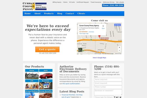 Responsive-child-theme theme site design template sample