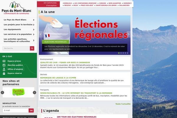 Site using Poll-maker plugin