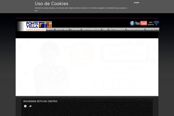 Site using Google Analytics y la ley de Cookies plugin