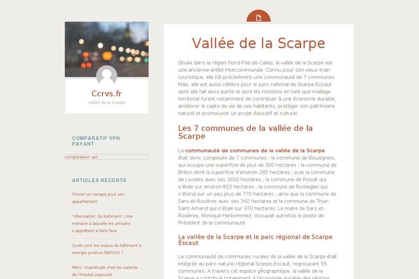 Fictive theme site design template sample