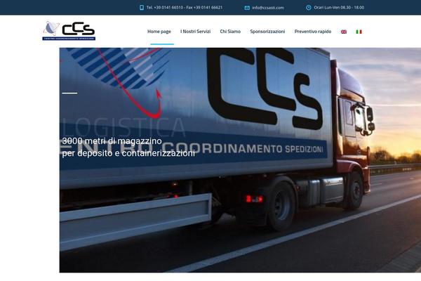 Transcargo theme site design template sample