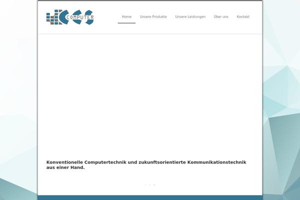 Ccs theme site design template sample