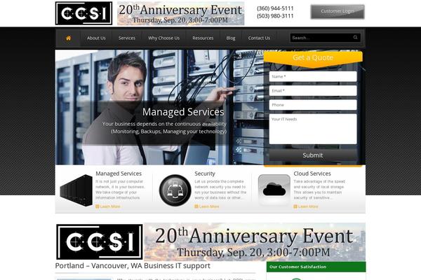 Site using Animated Headline plugin