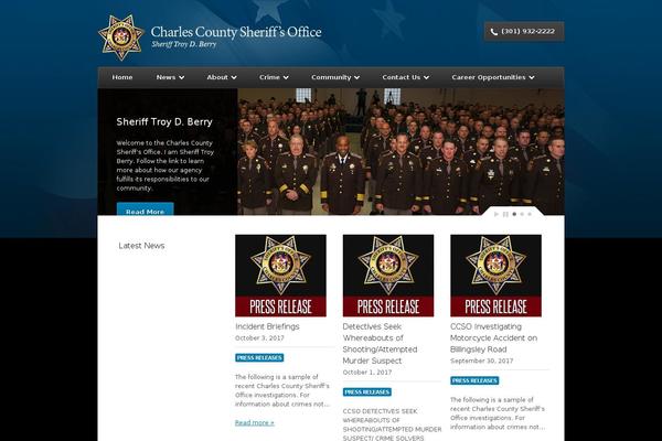 ccso.us site used Avada