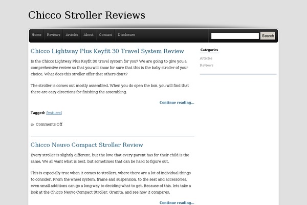 ccstroller-reviews.net site used Azontheme