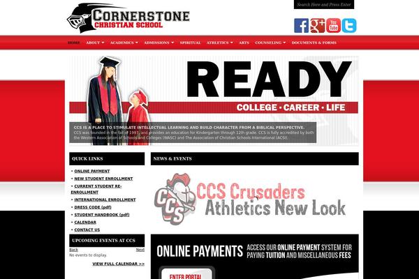 Site using Qode-quick-links plugin