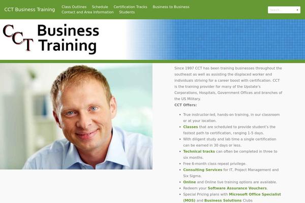 Tesseract theme site design template sample