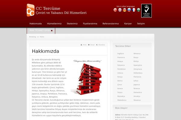News theme site design template sample