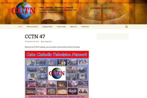 Twenty Thirteen theme site design template sample