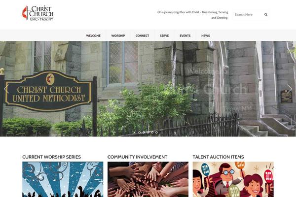 Church theme site design template sample