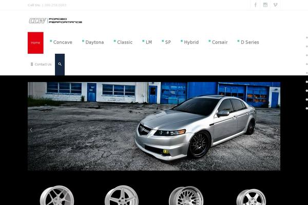 Site using Horizontal Footer Sitemap - Widget plugin