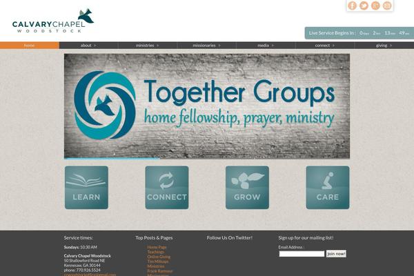 Site using Amen plugin