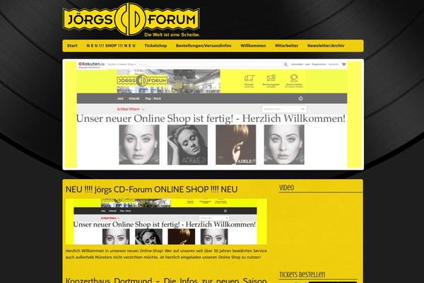 Gravity theme site design template sample