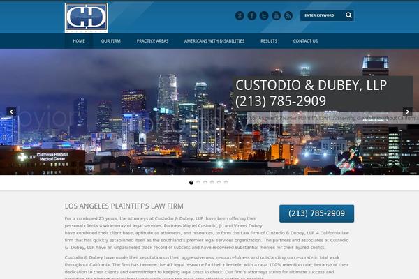 cd-lawyers.com site used Ultimate-theme