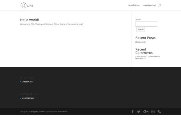 Site using CC Child Pages plugin