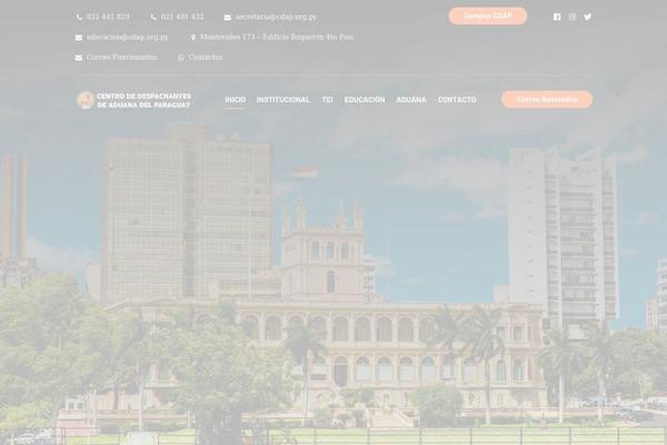 cdap.org.py site used Logtik