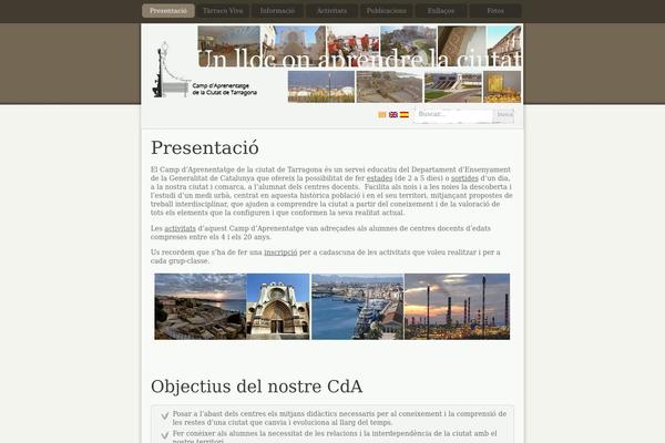 Site using CMS Navigation plugin
