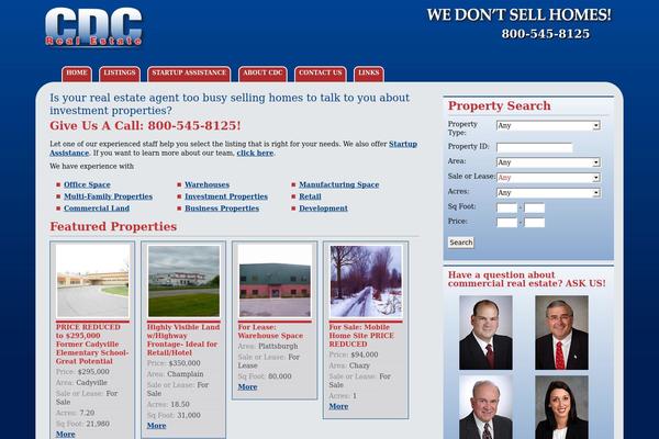 Cdc theme site design template sample