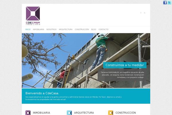 Site using OTW Portfolio Light plugin
