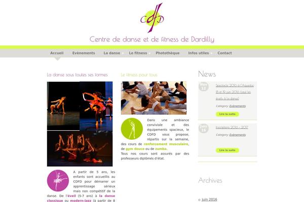 Designfolio Pro theme site design template sample
