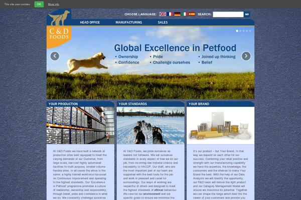 cdfoods.com site used Sage-10