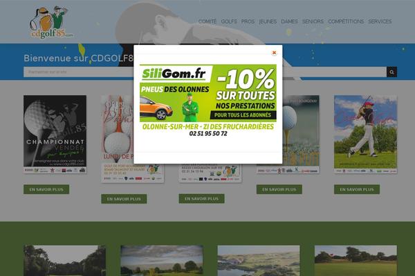 Site using Advanced iFrame plugin