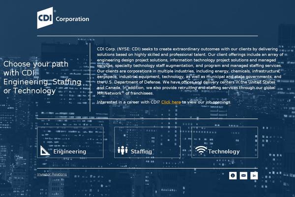 cdicorp.com site used Angle-child-theme