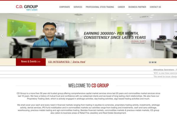 Site using Simple Responsive Slider plugin