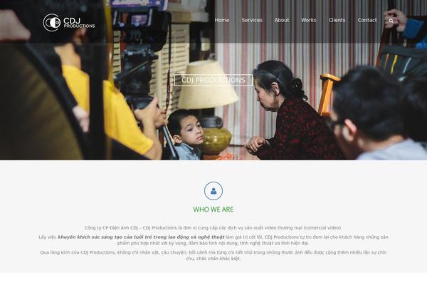 nany theme websites examples
