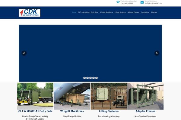 Tower theme site design template sample