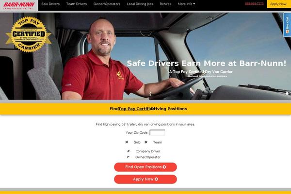 cdldrivingjob.com site used Burrnurr