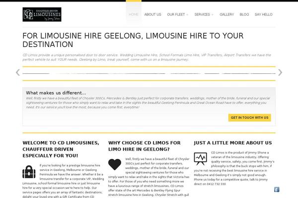 Cleangold theme site design template sample