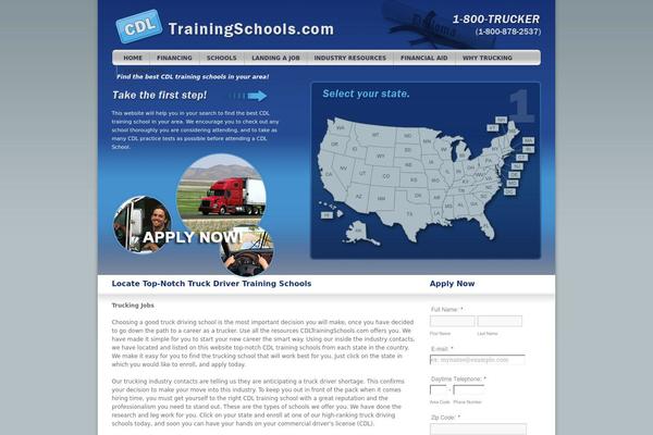 cdltrainingschools.com site used Cdl