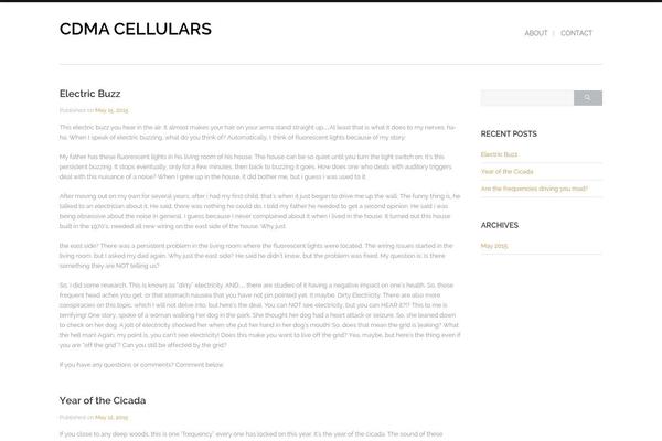 cdmacellulars.com site used Shaped Pixels