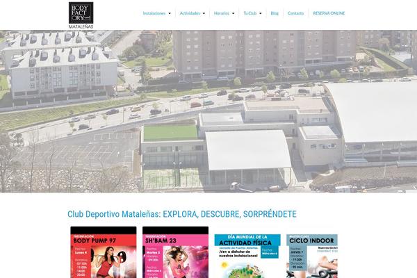Gymboom theme site design template sample