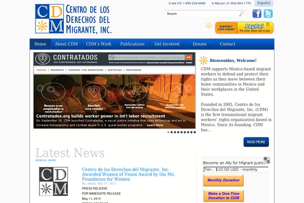 Cdm theme site design template sample