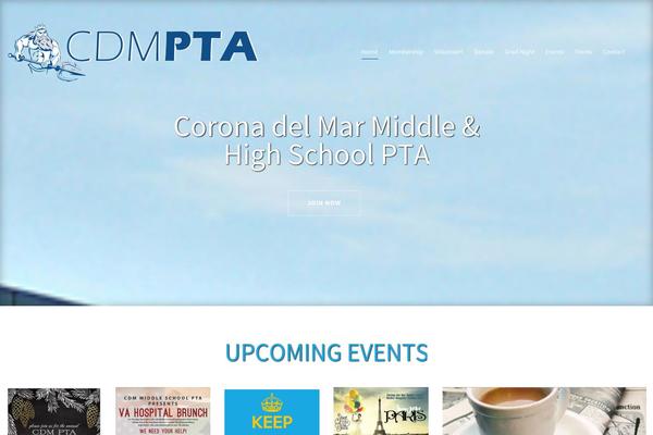 Dante theme site design template sample