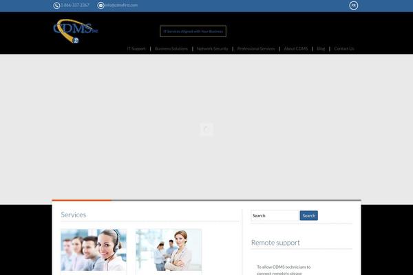 Venture theme site design template sample