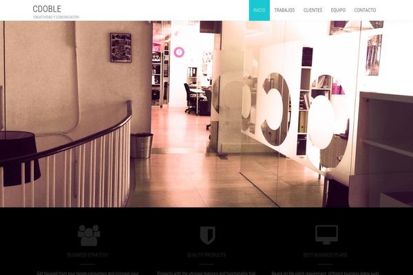 Invert Lite theme site design template sample