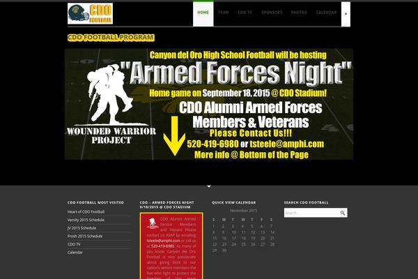 Simplicity theme site design template sample