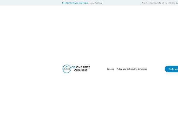cdonepricecleaners.com site used Cdone