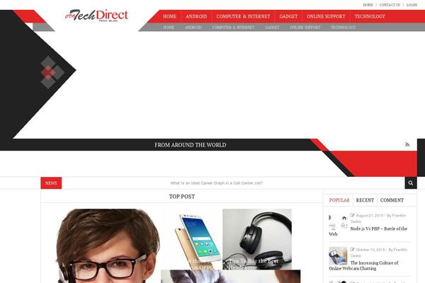 News-maxx theme site design template sample