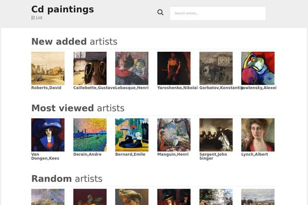 Cd theme site design template sample