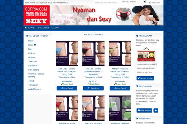 Indostore5.0.2 theme site design template sample