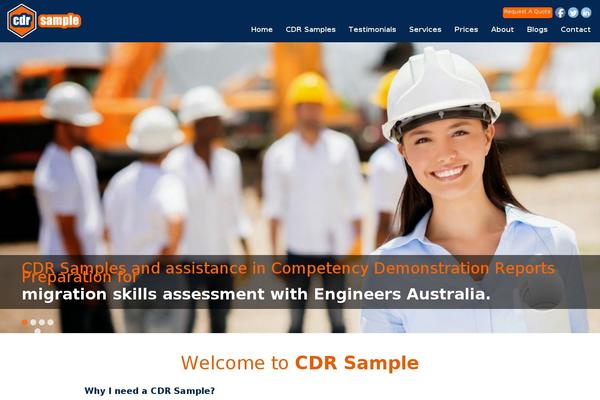 cdr theme websites examples