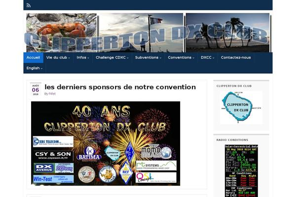Site using TablePress plugin